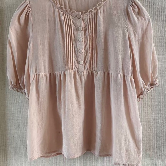 Tops - Elegant Pink Blouse
